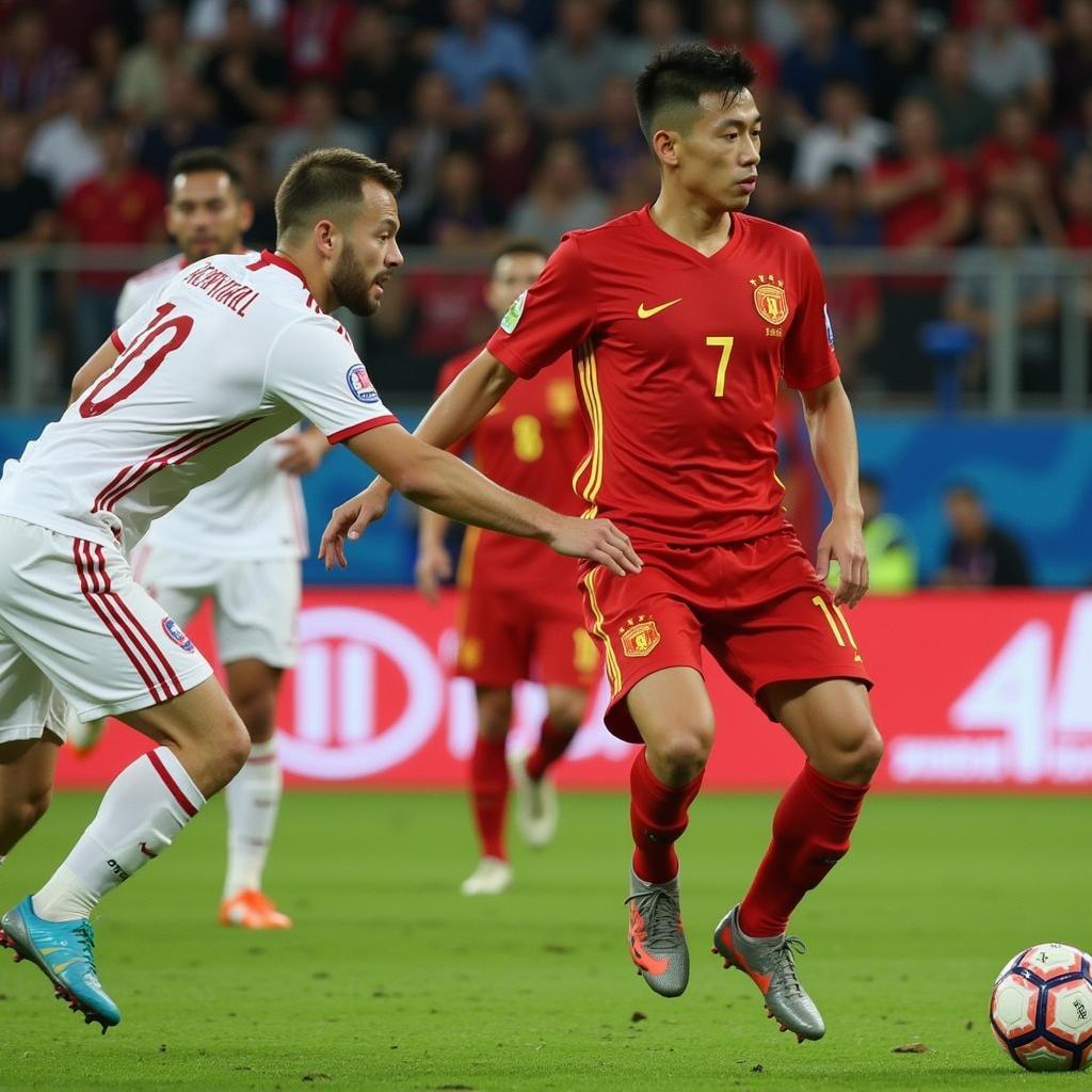 Trận Đấu China vs Iran Asian Cup 2019