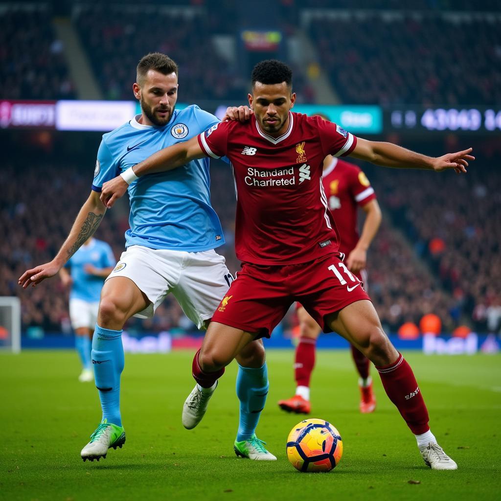 Trực tiếp bóng đá Ngoại hạng Anh: Manchester City vs Liverpool