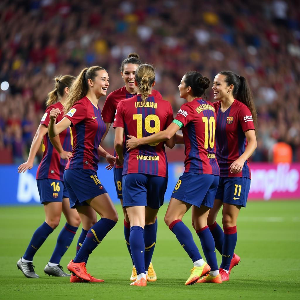 Trực tiếp bóng đá nữ Tây Ban Nha - FC Barcelona Femení