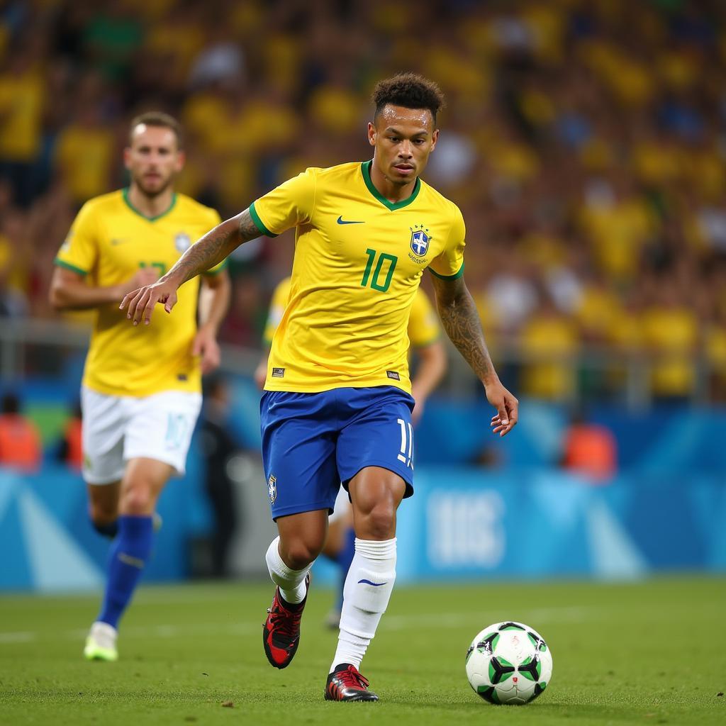 Neymar tỏa sáng tại Olympic Brazil