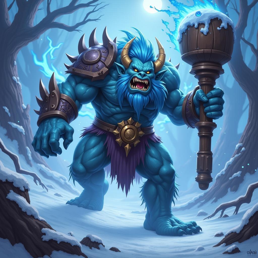 Trundle Vua Troll đẩy lẻ đường trên