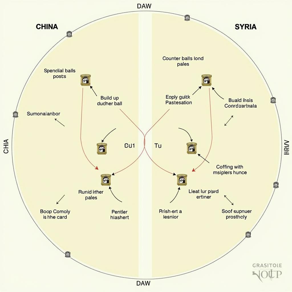 Trung Quốc vs Syria Chiến Thuật