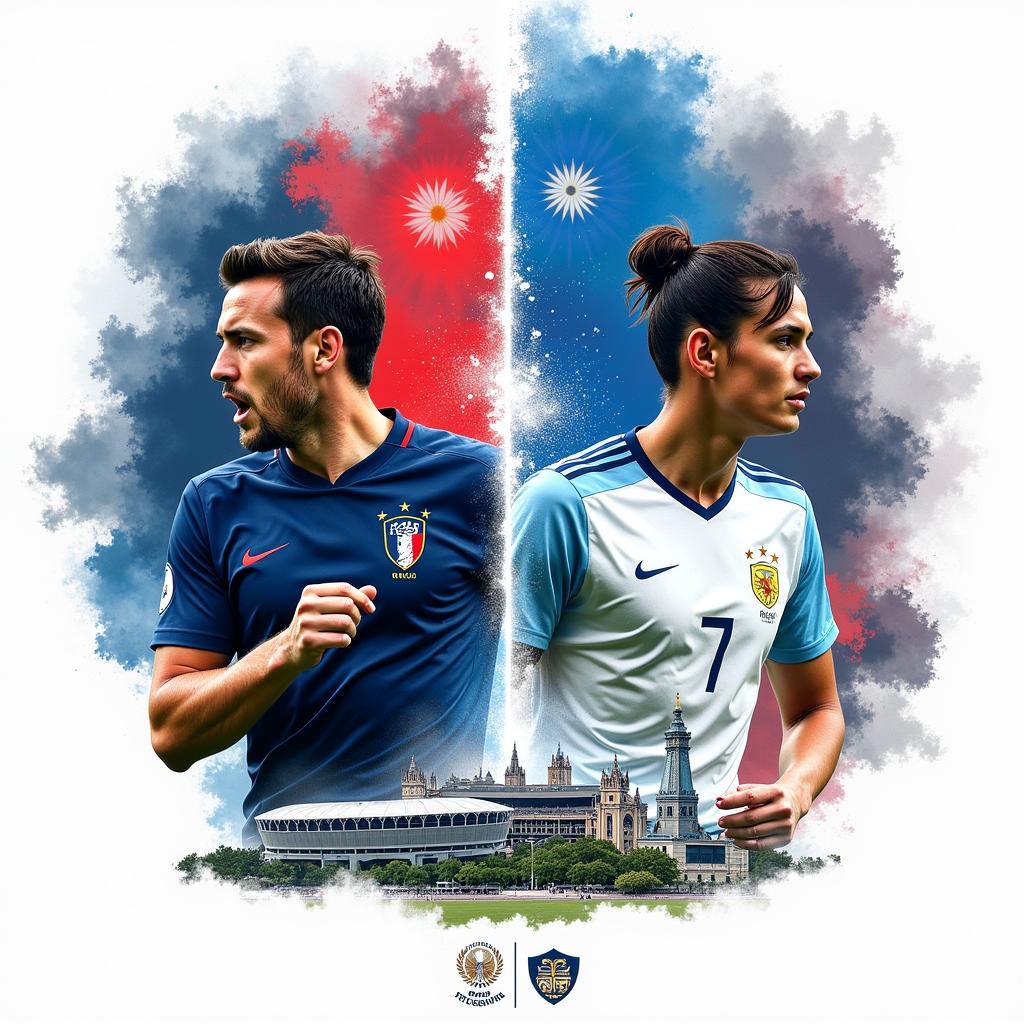 Tương lai đối đầu Pháp vs Argentina