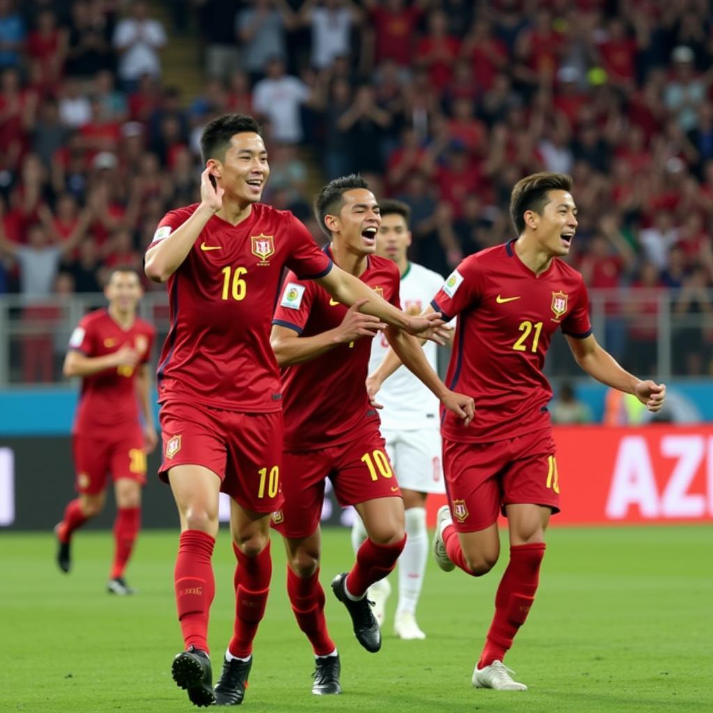 U23 Việt Nam giành chiến thắng trước U23 UAE