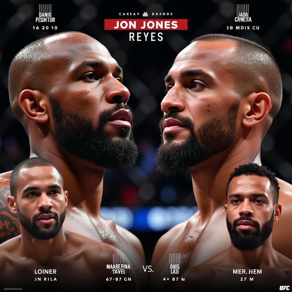 UFC Jon Jones vs Reyes: Tương lai hạng cân