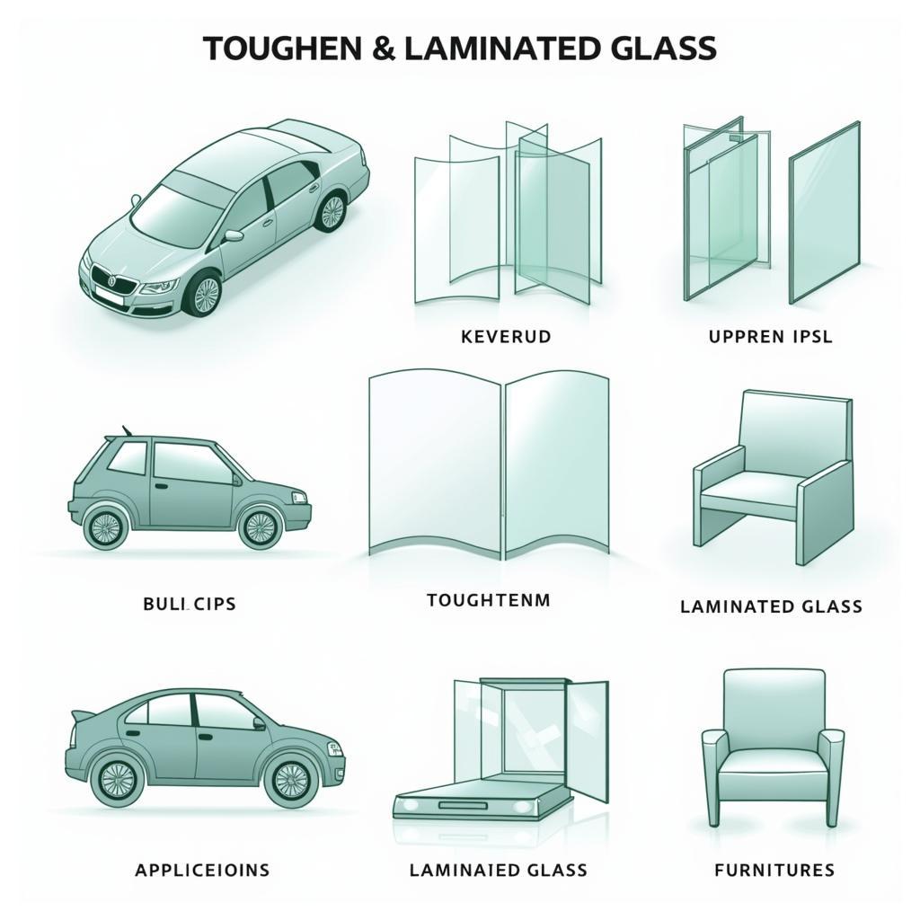 Ứng dụng của kính cường lực và kính dán an toàn