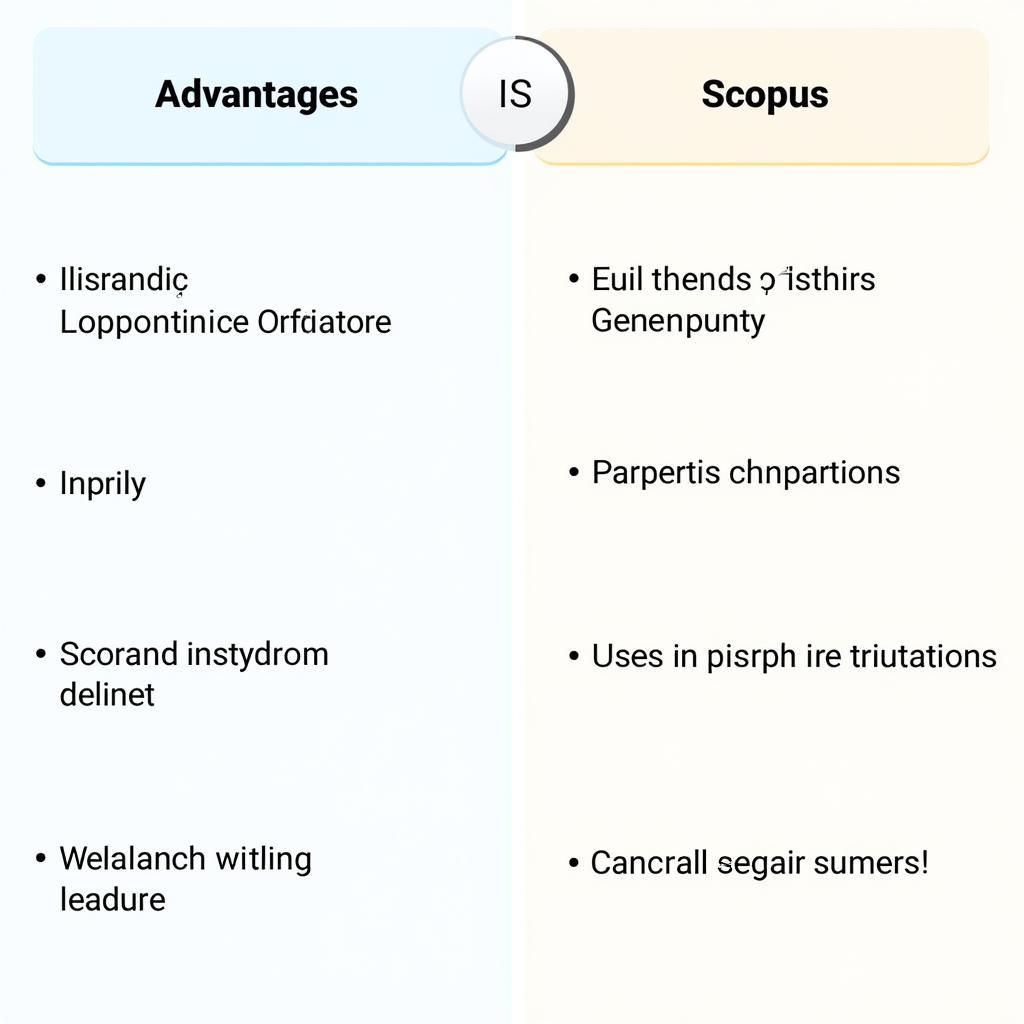 Ưu nhược điểm của ISI và Scopus