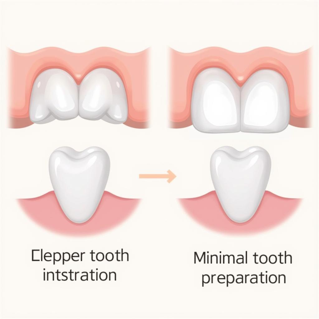 Quy trình dán sứ veneer