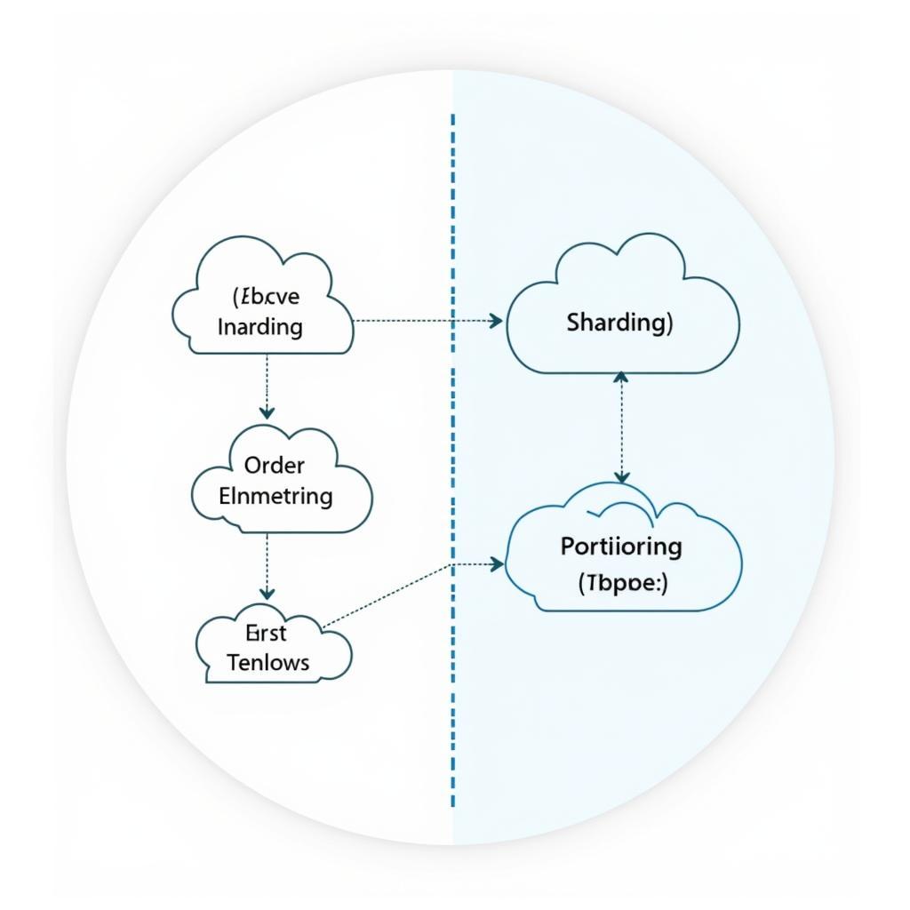 Ví dụ Sharding và Partitioning