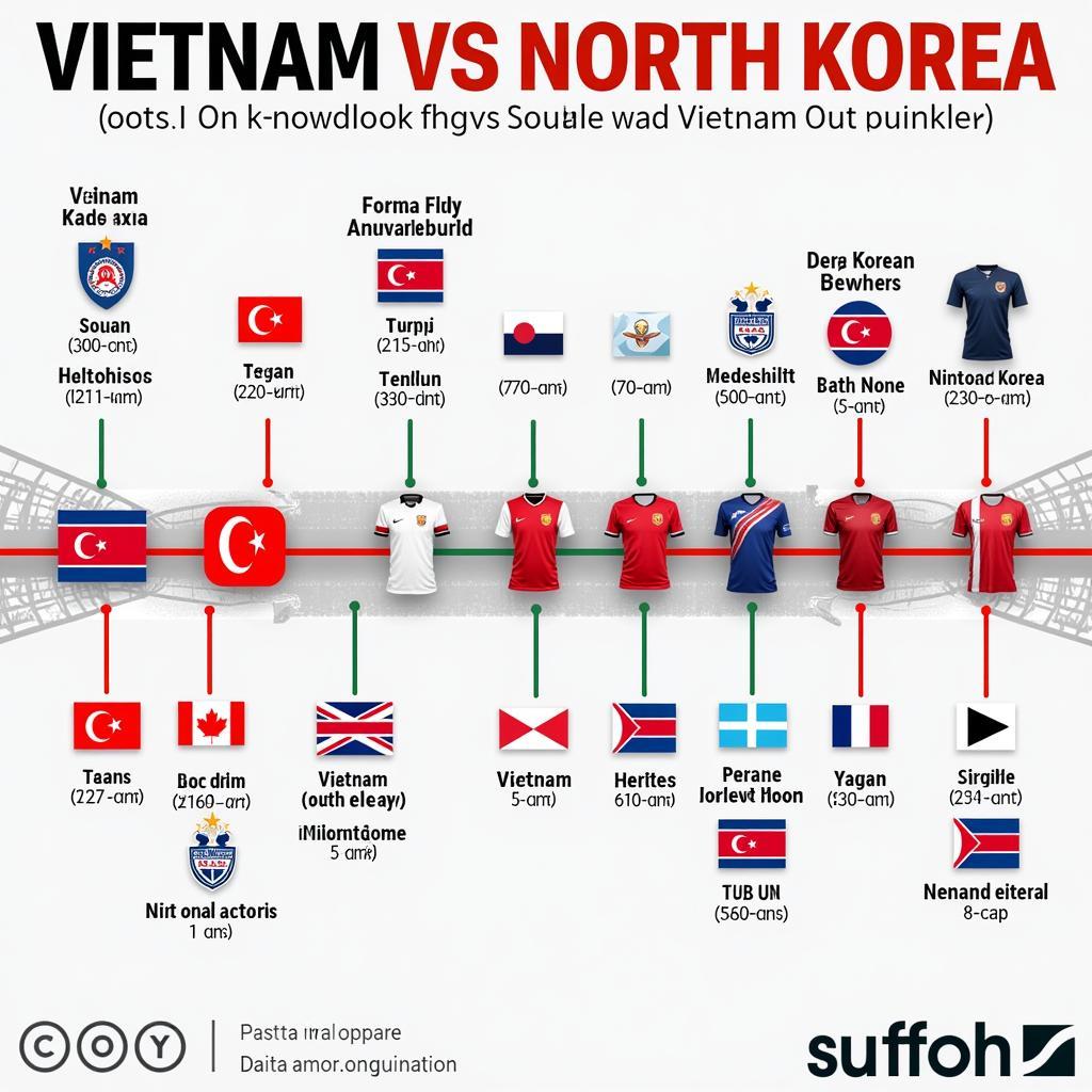 Việt Nam vs Triều Tiên: Đối đầu lịch sử