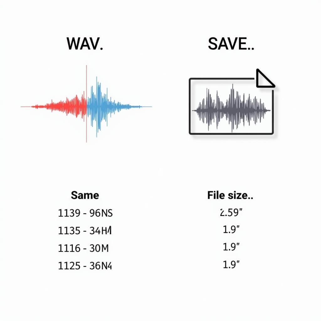 Hình ảnh minh họa định dạng WAV