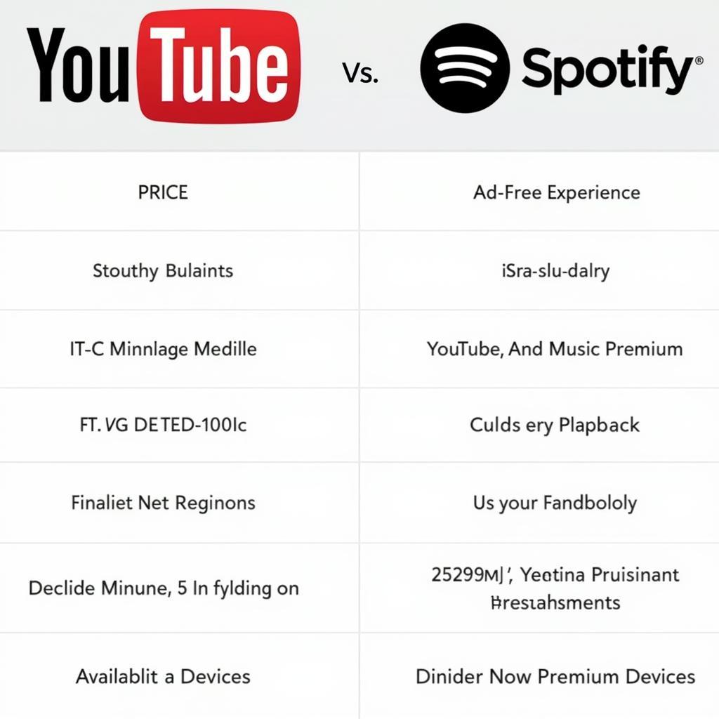 YouTube Music Premium vs Spotify Premium