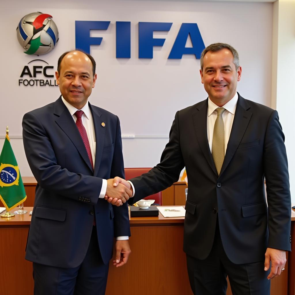 AFC và FIFA Hợp Tác Phát Triển Bóng Đá