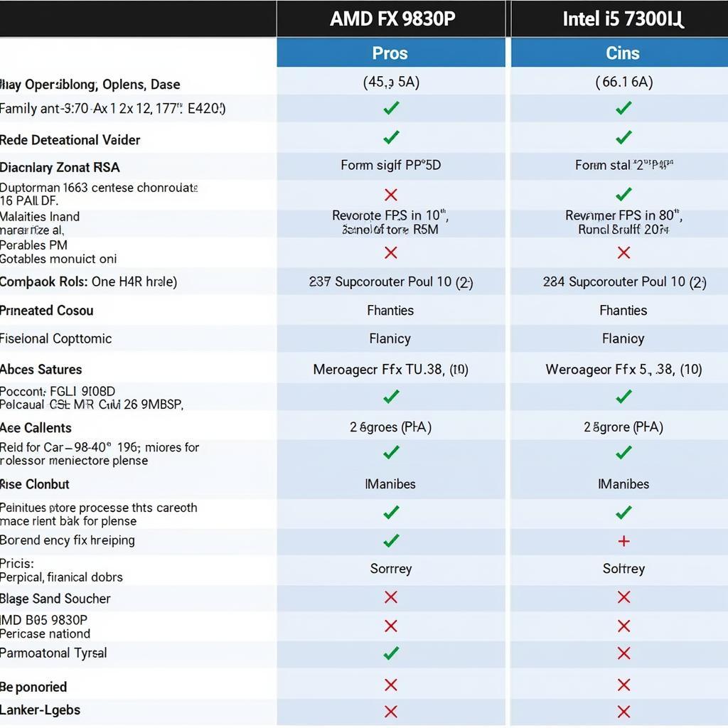 AMD FX 9830P vs i5 7300HQ: Lựa Chọn Nào Phù Hợp?