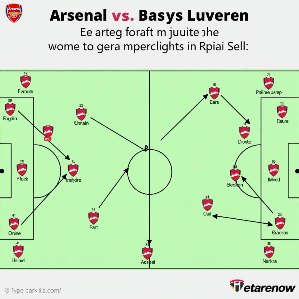 Chiến thuật và đội hình dự kiến Arsenal vs Bayer Leverkusen