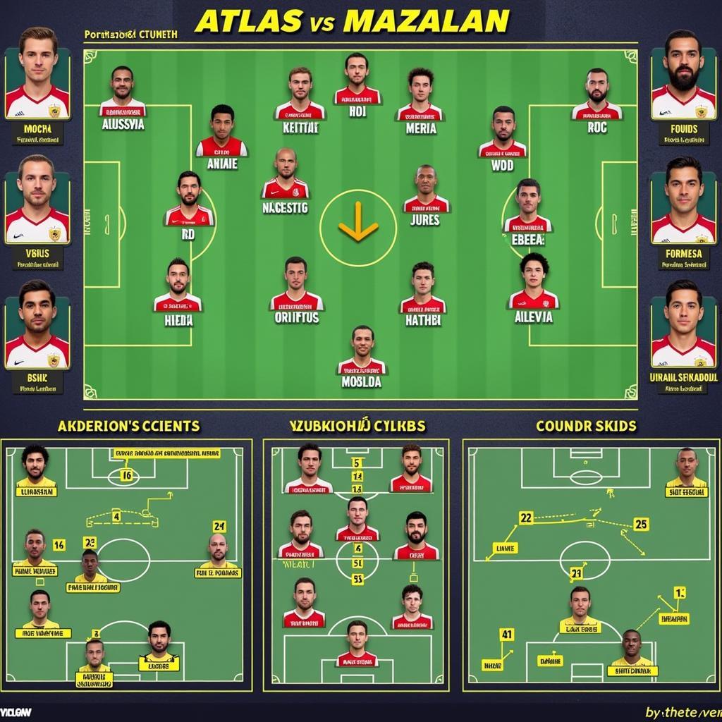 Phân tích lực lượng Atlas vs Mazatlan