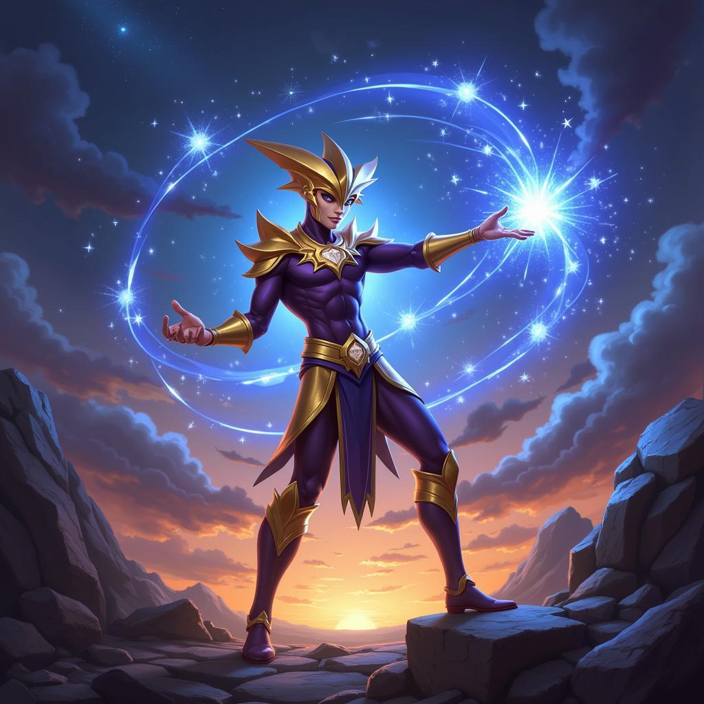 Aurelion Sol sử dụng Sóng Ánh Sáng