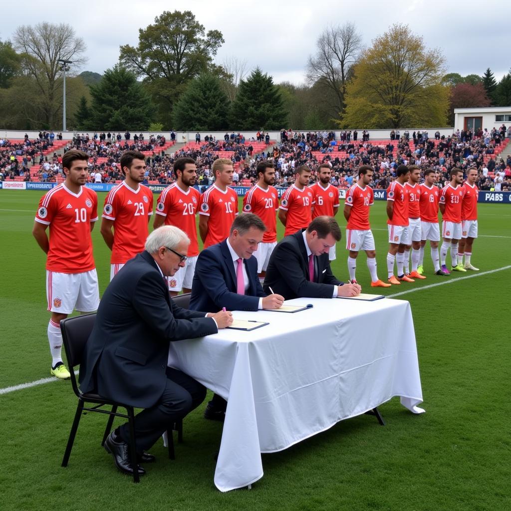 Professional Football Tournament Opening Ceremony Minutes