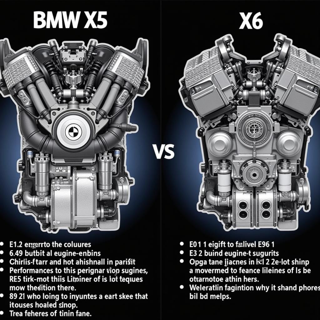 So sánh động cơ BMW X5 và X6