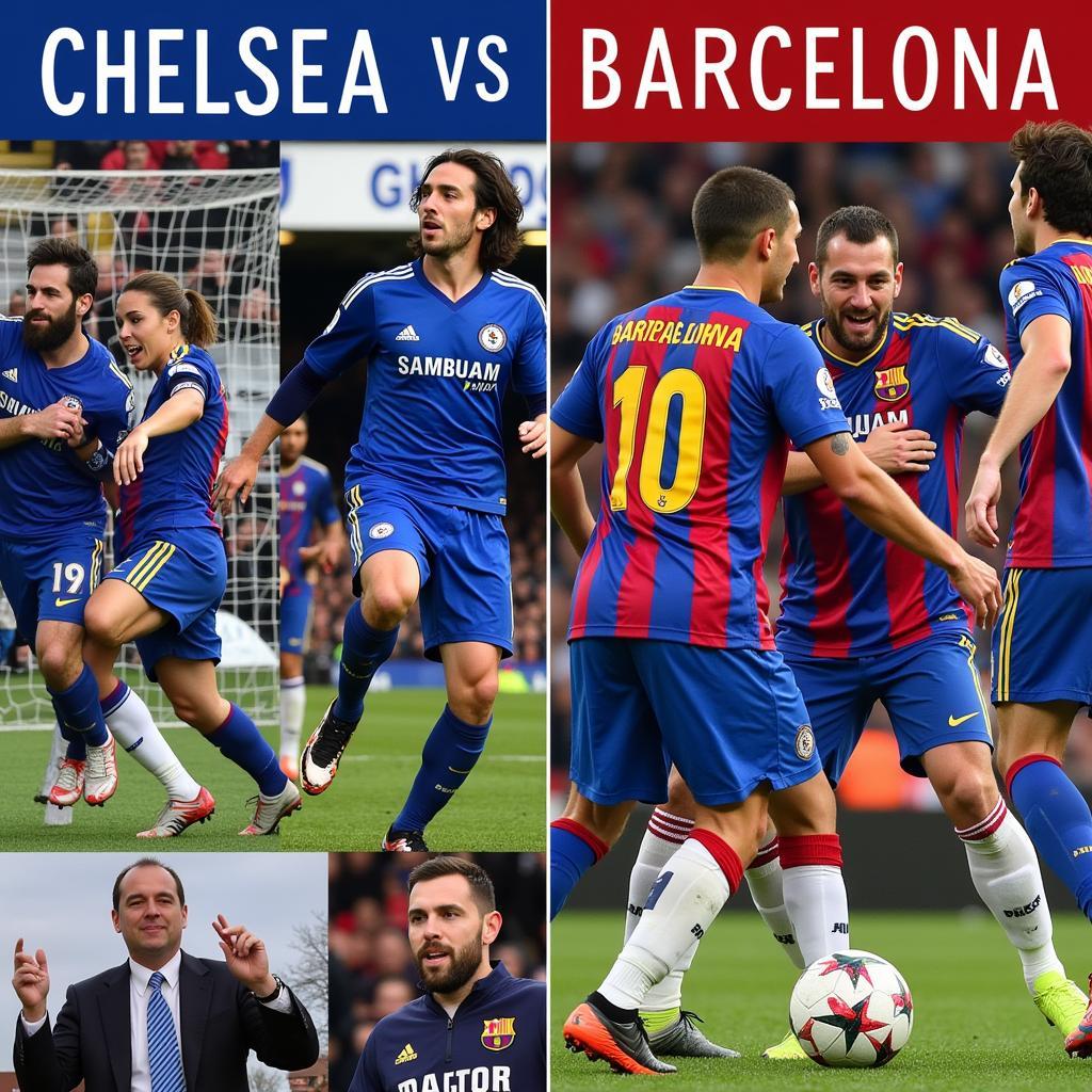 Lịch sử đối đầu Chelsea vs Barca