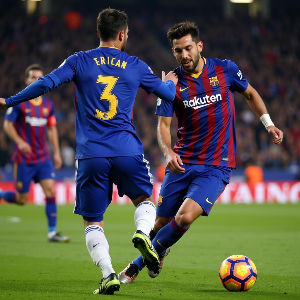 Khoảnh khắc đáng nhớ Chelsea vs Barca