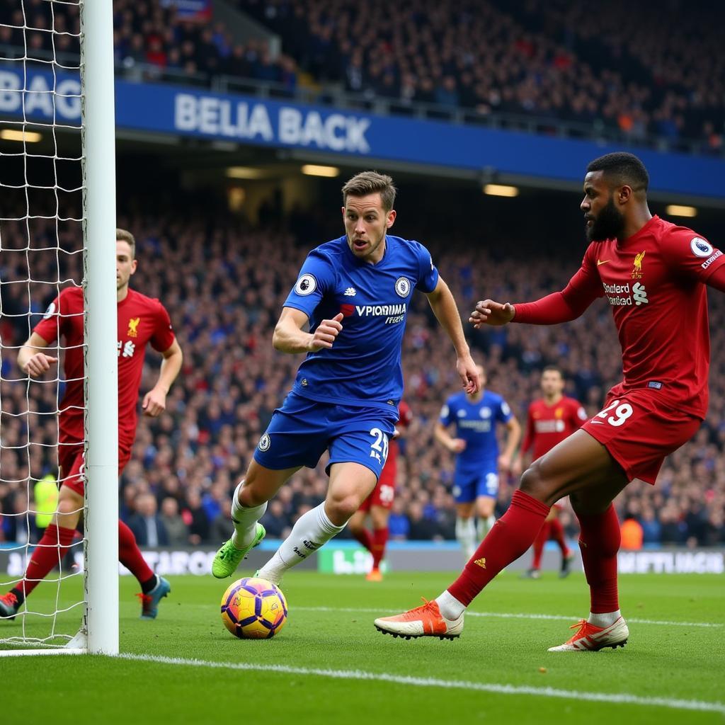 Chelsea vs Liverpool: Bàn thắng đẹp mắt