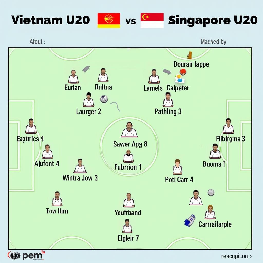 Chiến thuật dự đoán U20 Việt Nam vs U20 Singapore