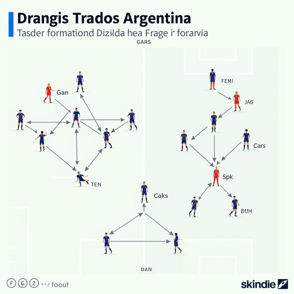 Chiến thuật của Pháp và Argentina