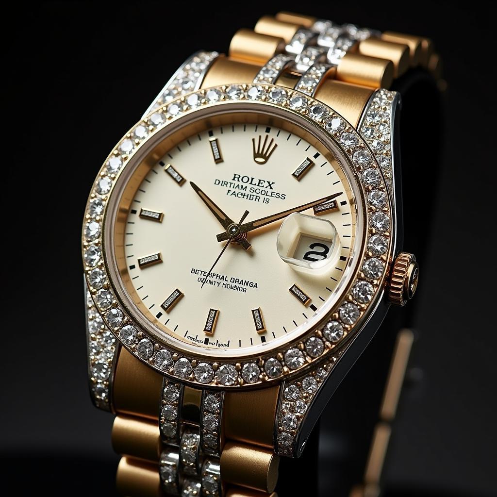 Đồng Hồ Rolex Đính Đá Giá Trị Thời Gian