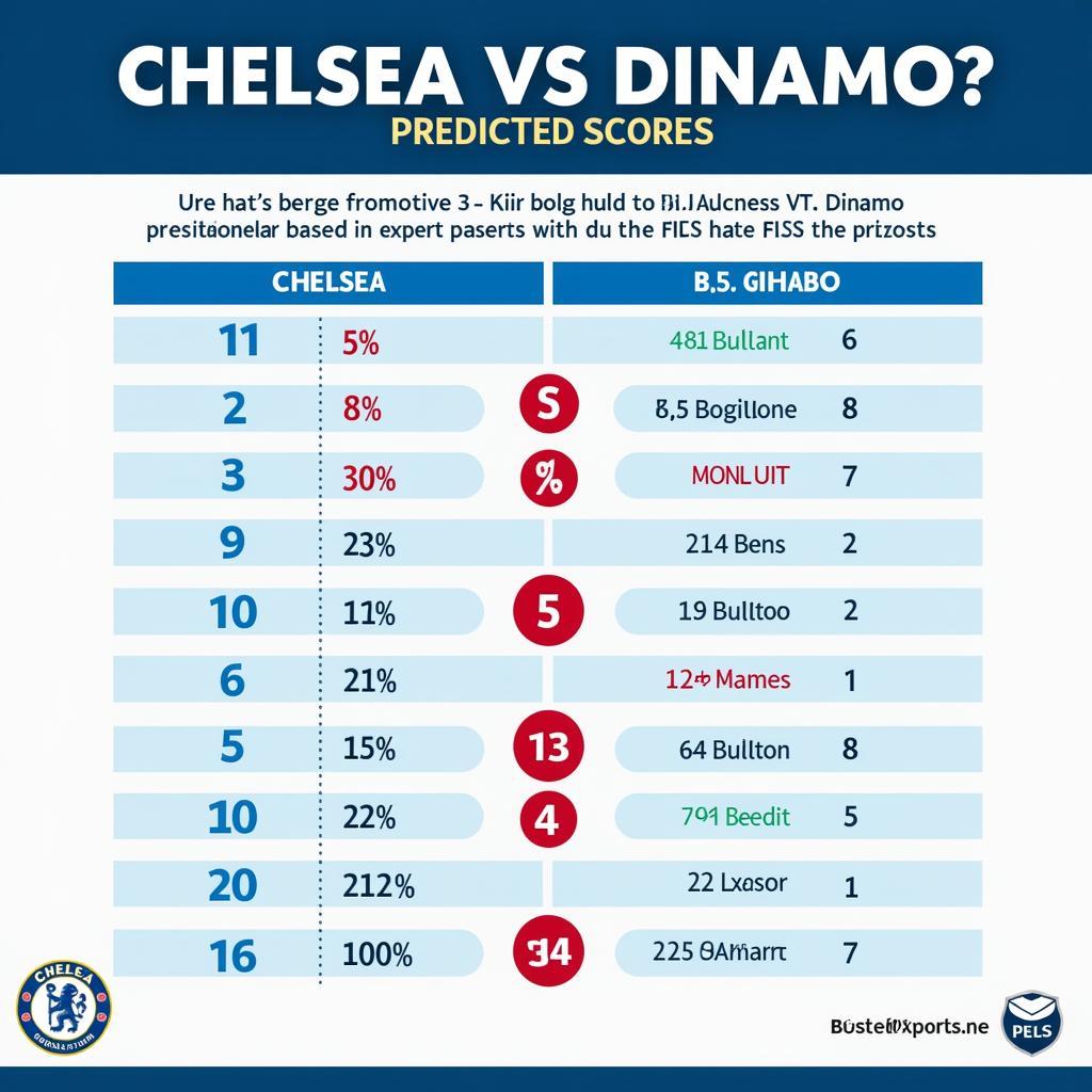 Dự đoán kết quả Chelsea vs Dinamo