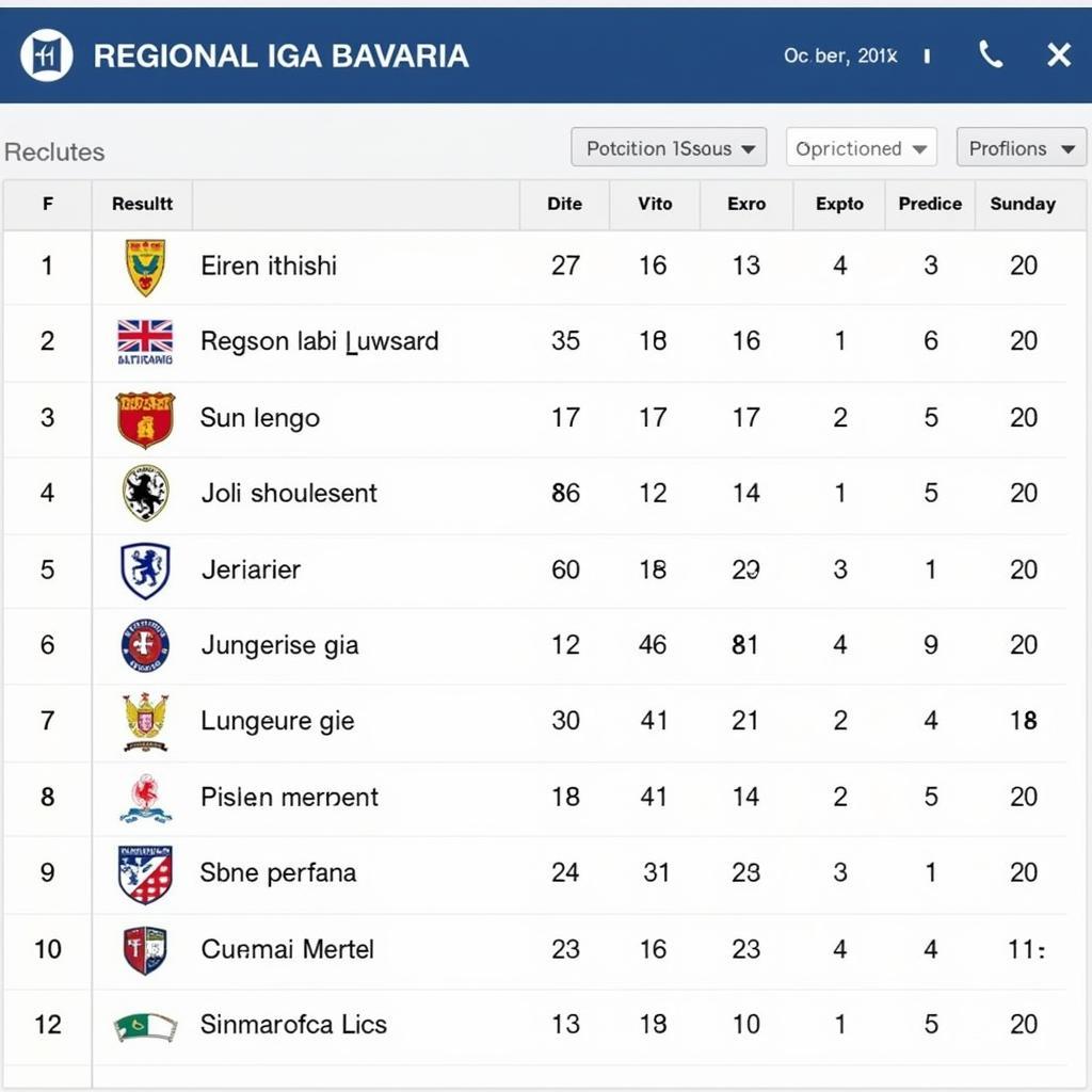 Dự đoán kết quả các trận đấu sắp tới tại Regionalliga Bavaria