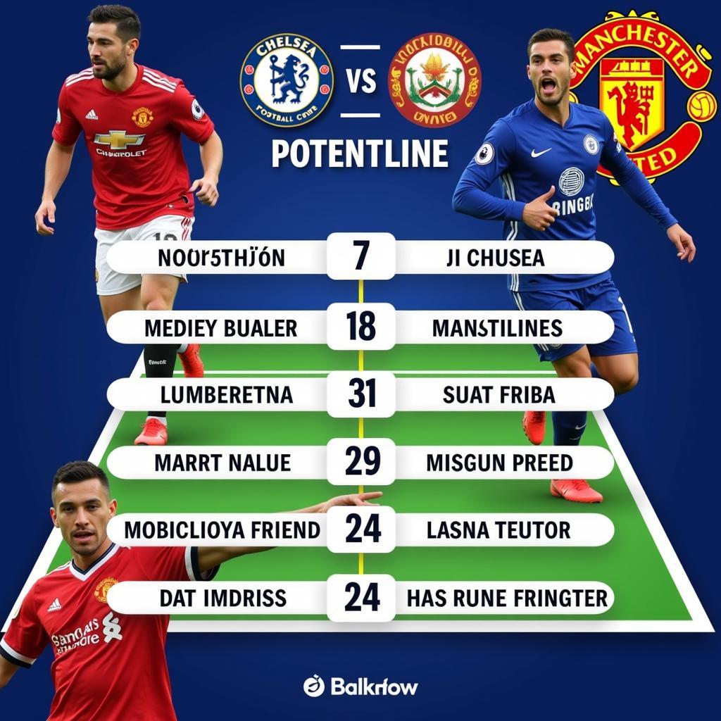 Dự đoán kết quả trận đấu tt mu vs chelsea