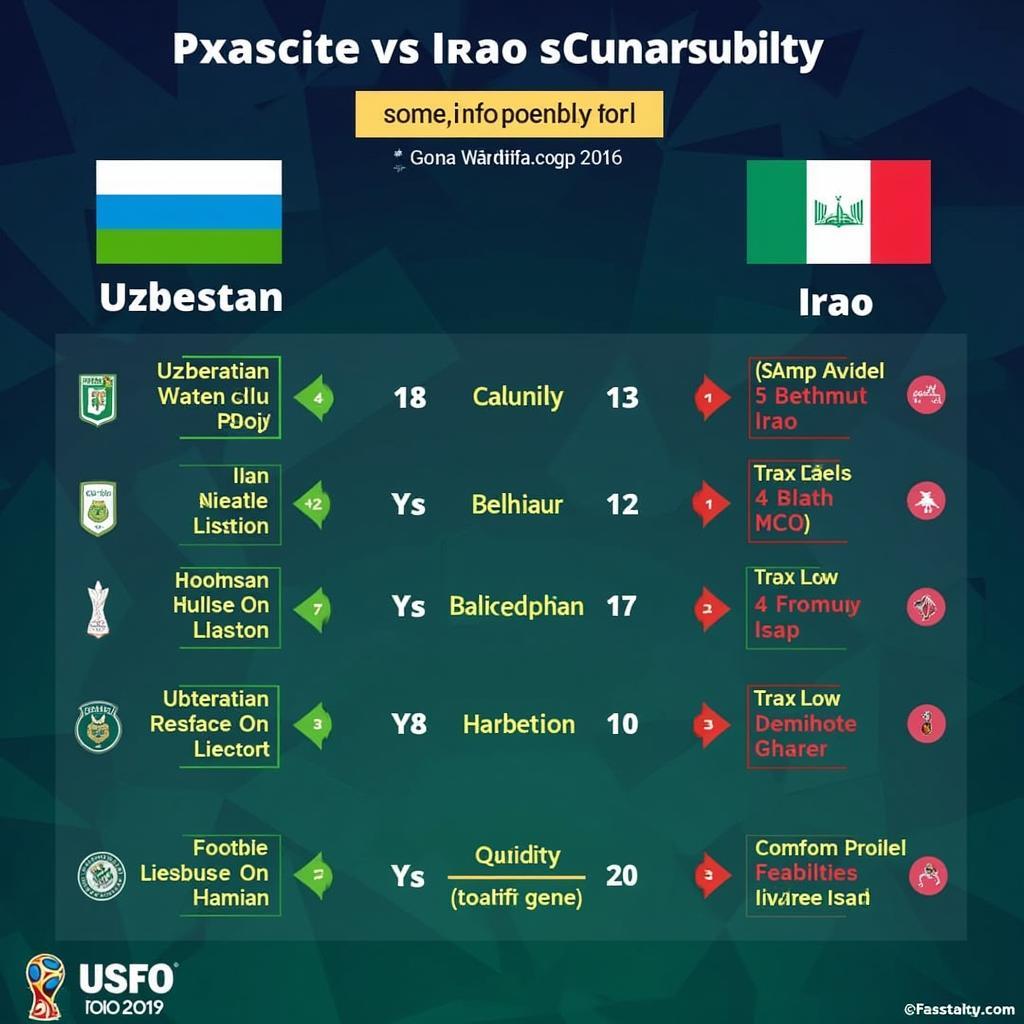 Dự đoán kết quả trận đấu Uzbekistan vs Iraq