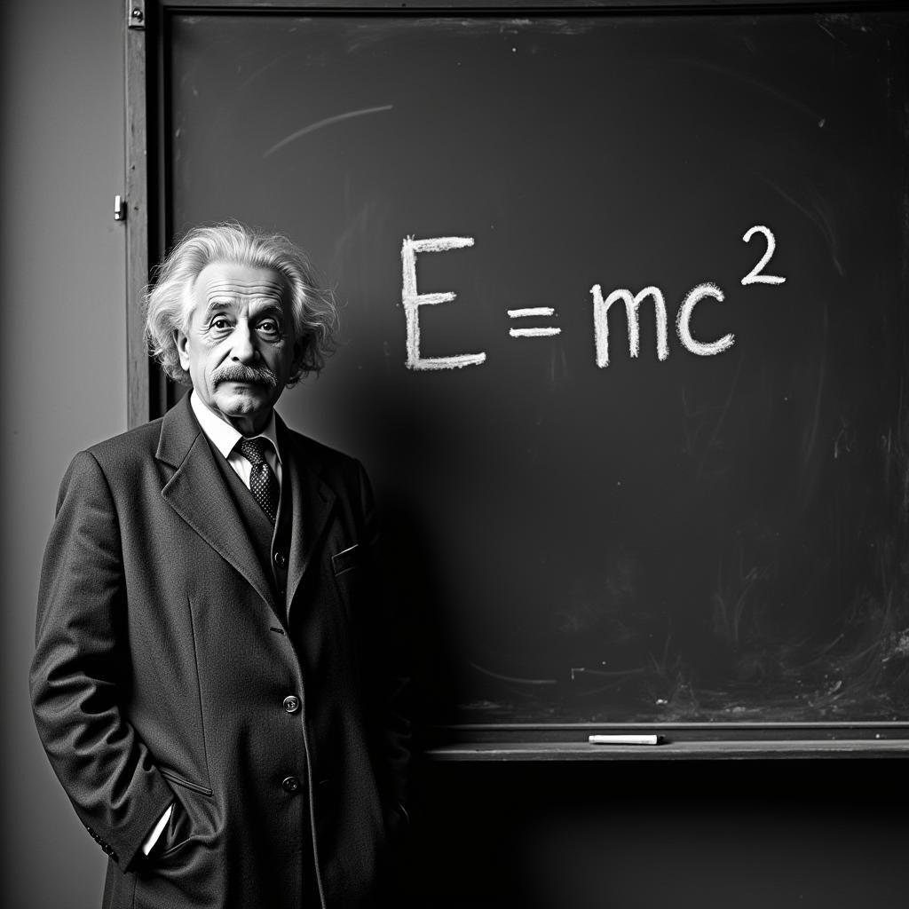 Einstein và công thức E=mc²