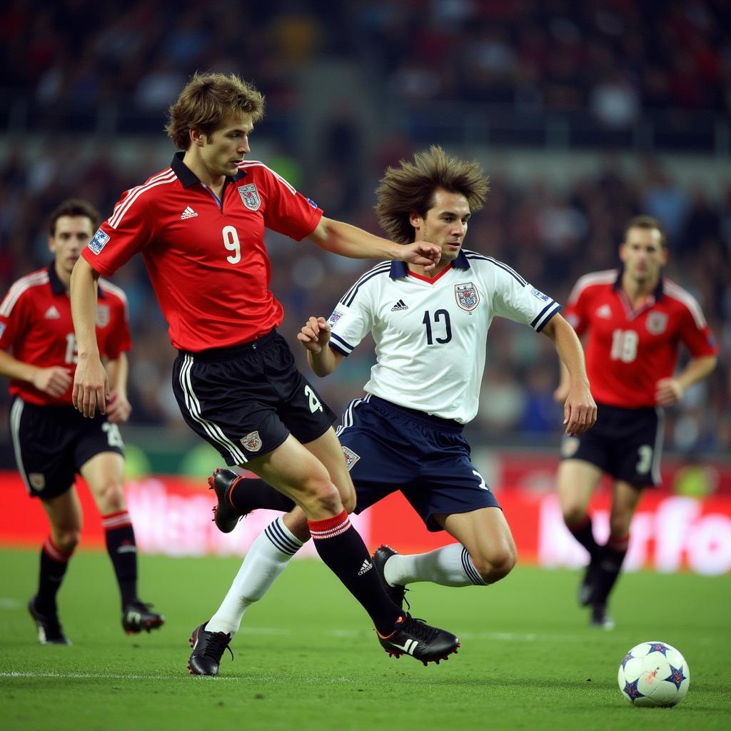 Trận đấu Germany vs Scotland tại Euro 1999