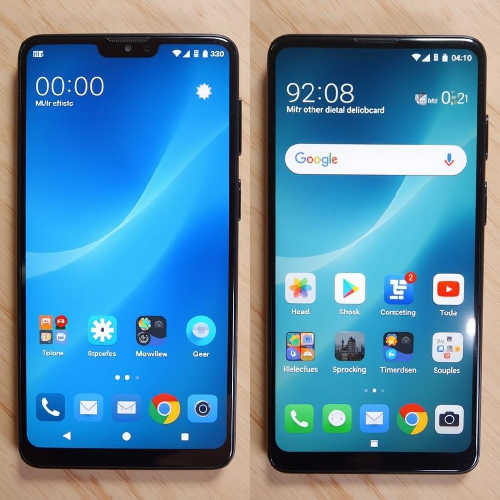 So sánh giao diện Xiaomi Mi A2 và Mi Note 5 Pro