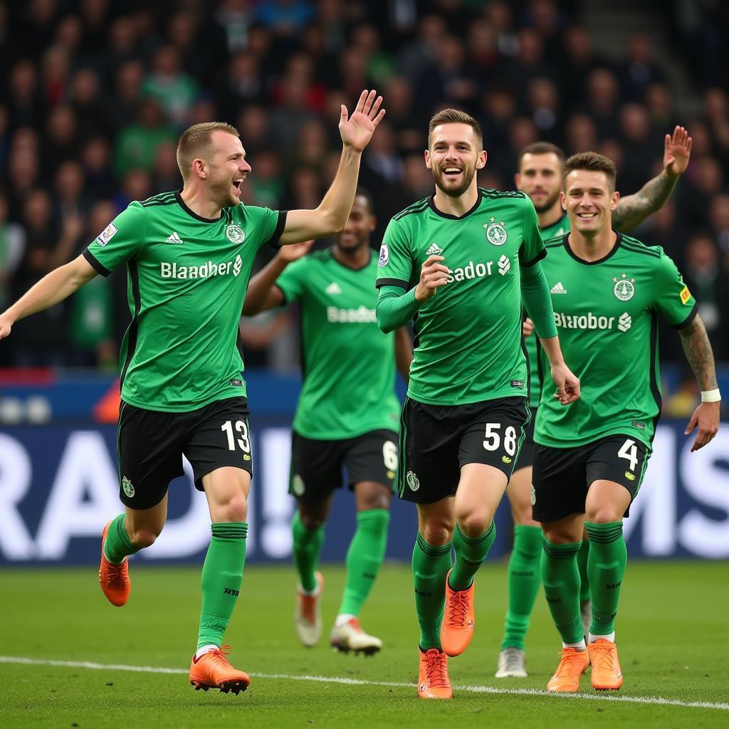 Gladbach tại Champions League