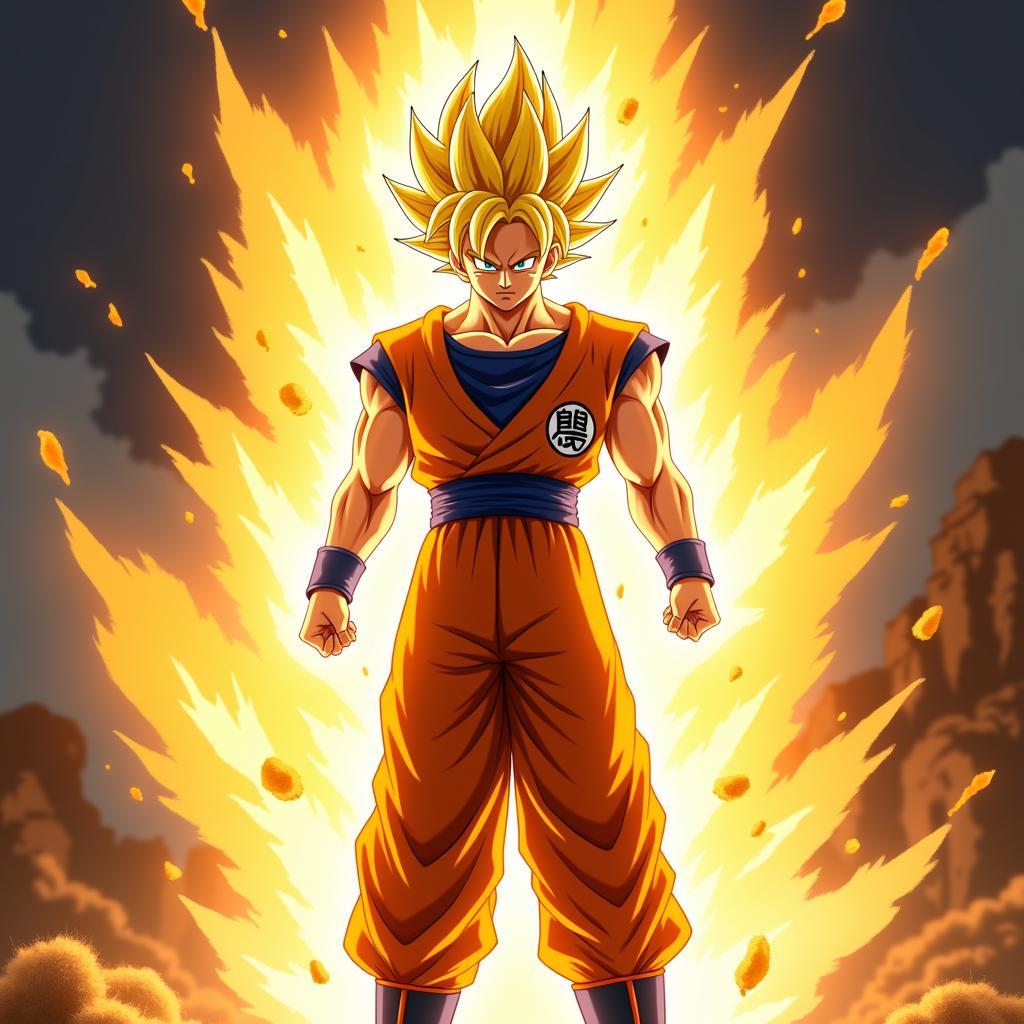 Goku Biến Hình Super Saiyan