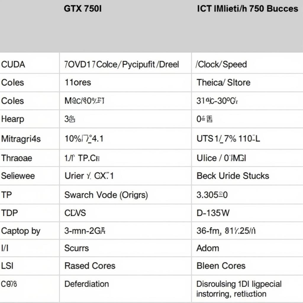 Thông số kỹ thuật của GTX 750 và GTX 750 Ti