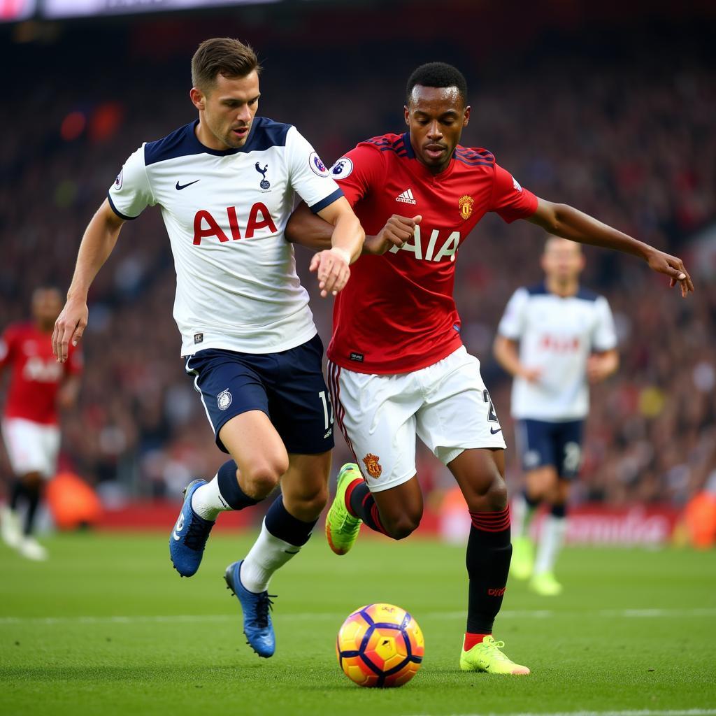 Highlight MC vs Tottenham: Màn tấn công mãn nhãn