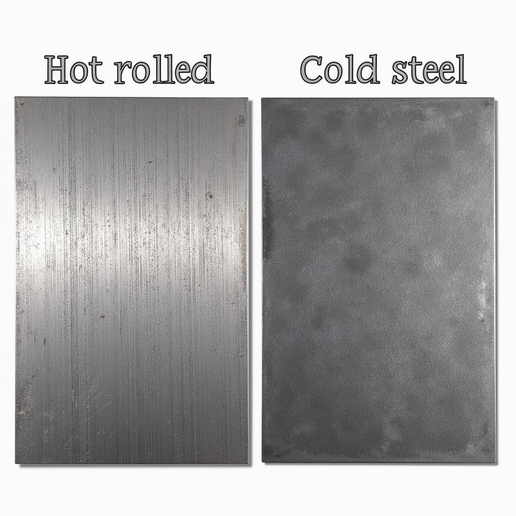 Comparison of Hot and Cold Rolled Steel