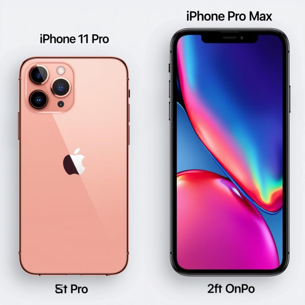 iPhone 11 Pro và iPhone Pro Max: So sánh kích thước