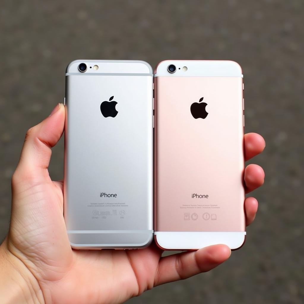 So sánh kích thước iPhone 6 và 6 Plus