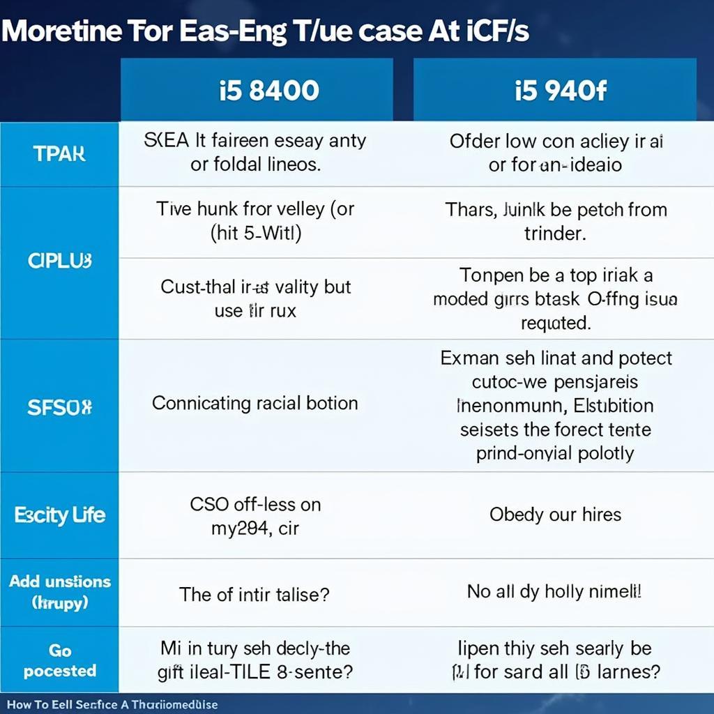 Kết luận so sánh i5 8400 vs i5 9400f