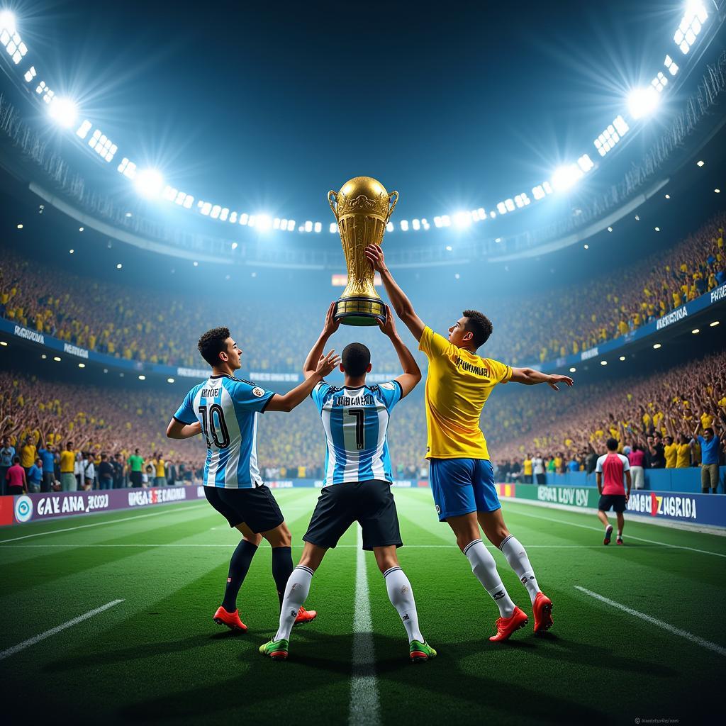 Argentina vs Brazil tại Chung kết Copa America 2024