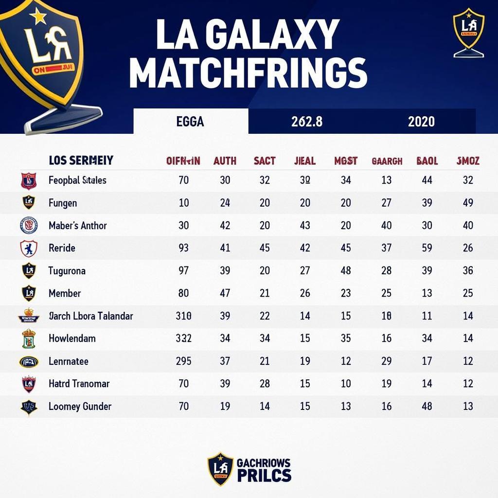 Phong độ hiện tại của LA Galaxy