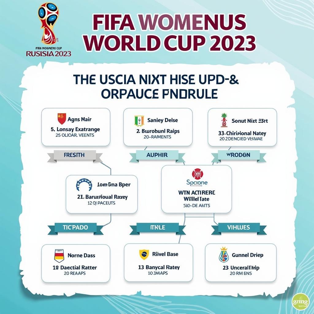 Lịch bóng đá World Cup nữ 2023 - Một cái nhìn tổng quan