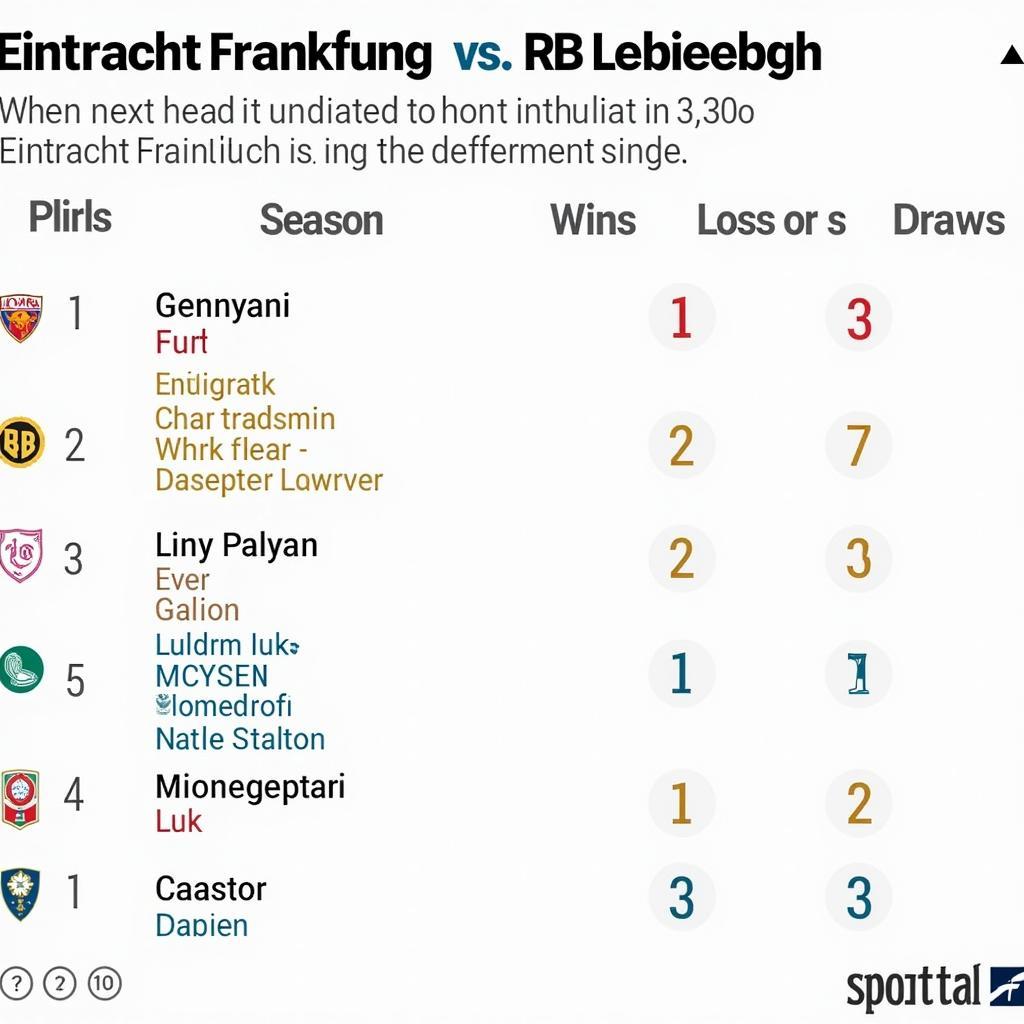 Lịch sử đối đầu Eintracht Frankfurt vs RB Leipzig