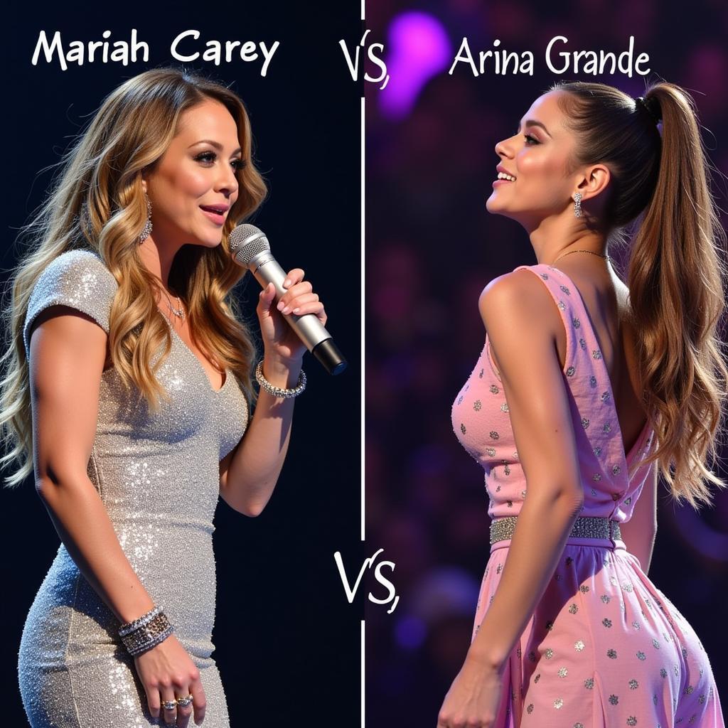 So sánh giọng hát Mariah Carey và Ariana Grande