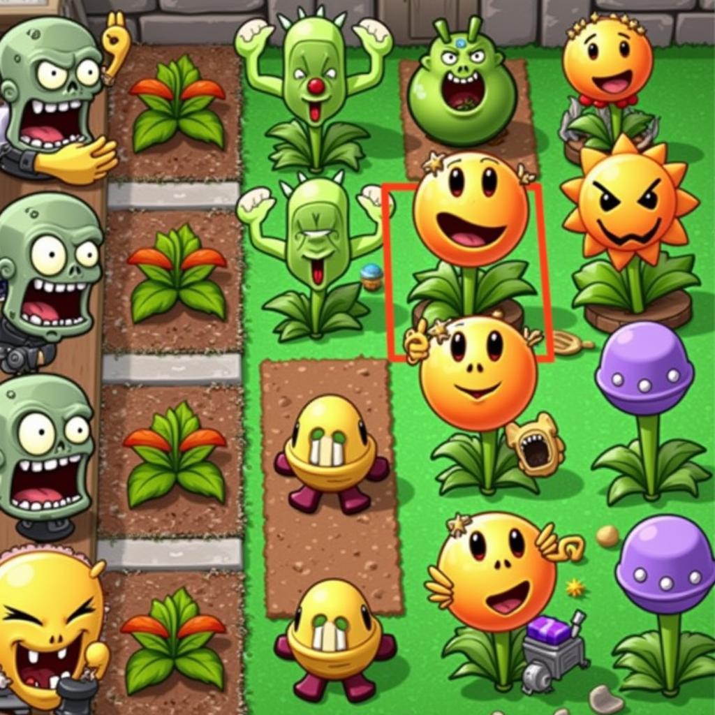 Mẹo chơi Plants vs Zombies 2 APK